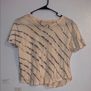 Tye dye crop top